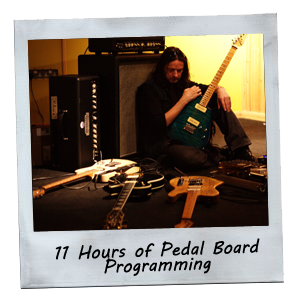 11 Hours of pedal board programming